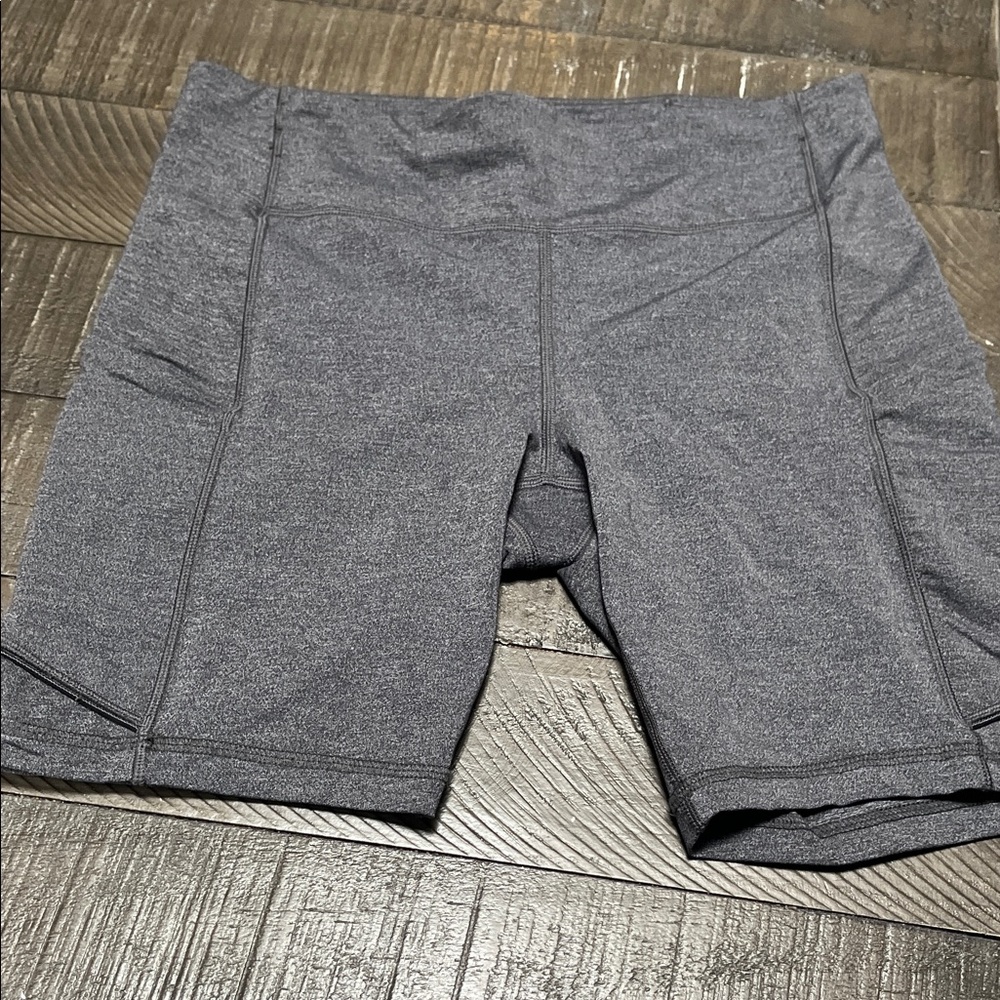 Lululemon Athletica Charcoal Bike Shorts